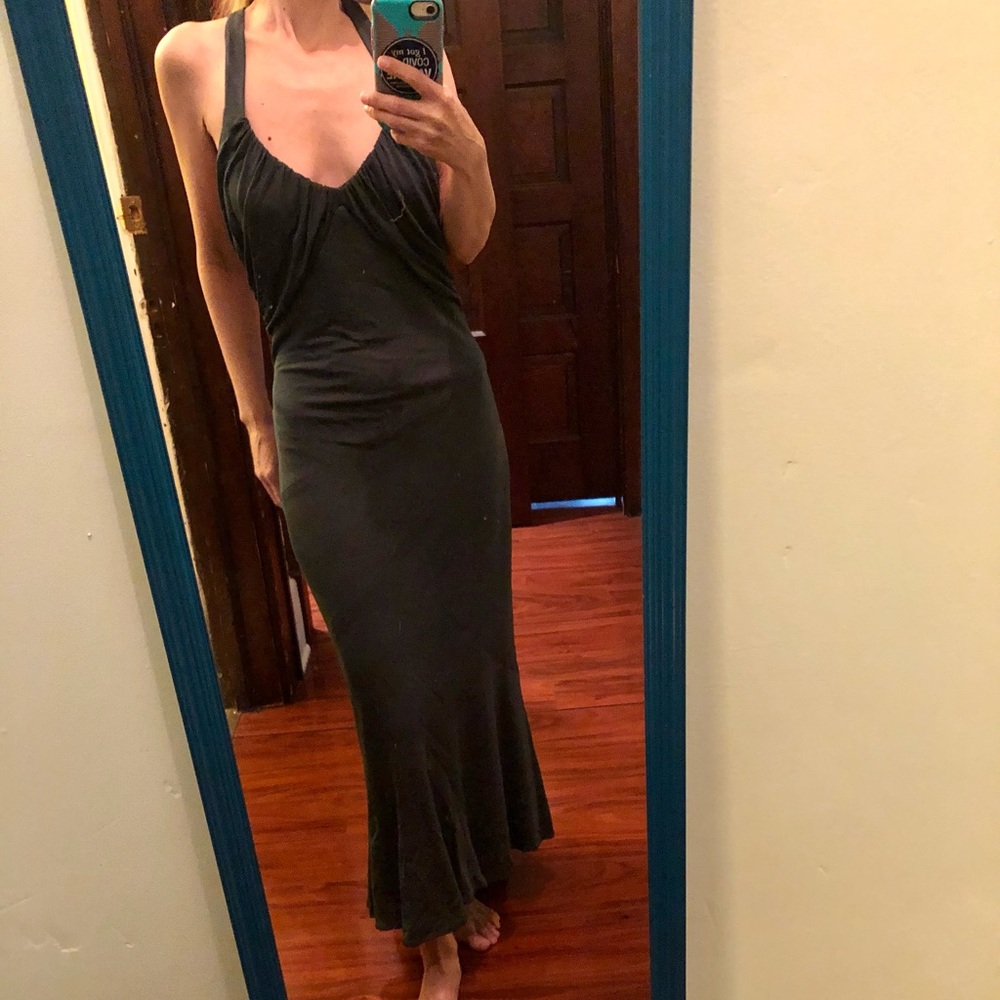 Green Yigal Azrouel sleeveless dress size 2 💚